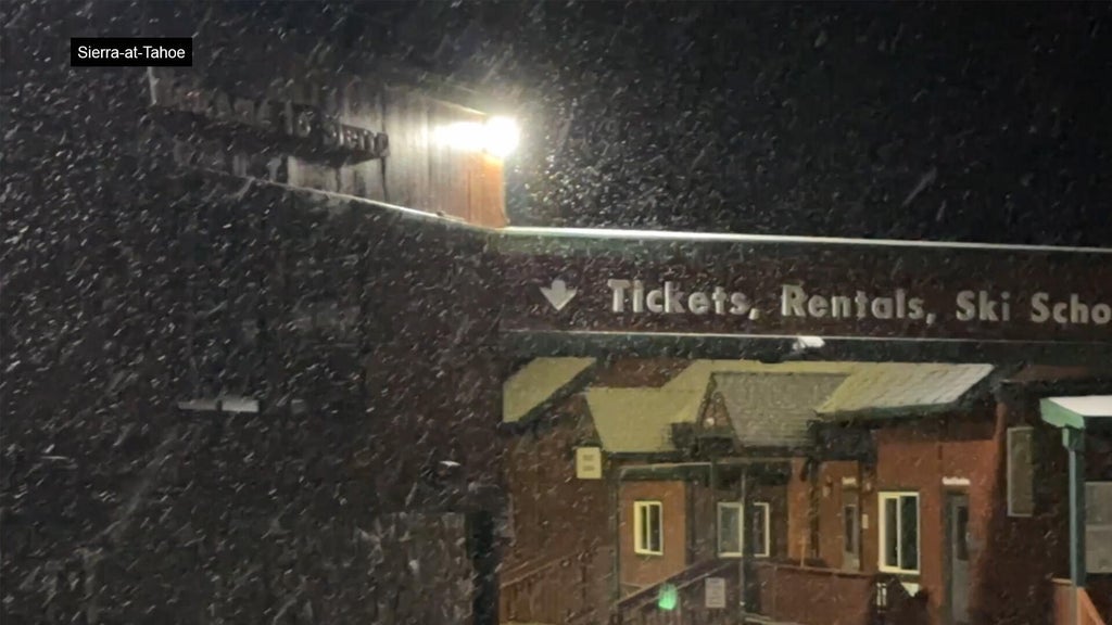 Northern California Sierra sees some early-season snow — CBS Bay Area (KPIX), Apple Valley Sports news