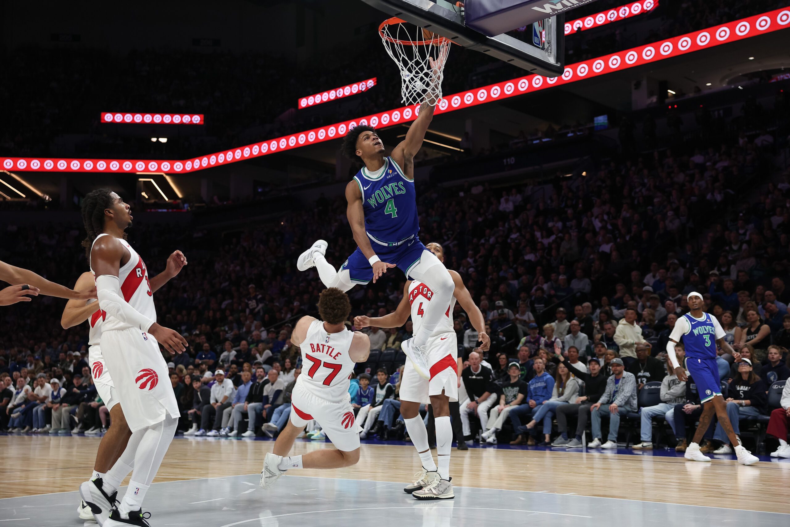 Timberwolves stay unbeaten with 117-94 win over Raptors in home opener — KSTP 5, Apple Valley Sports news