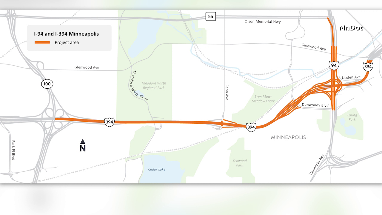 Eastbound I-394 in Minneapolis closing all weekend for highway repairs — KSTP 5, Apple Valley Business news