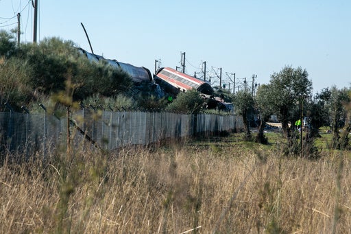 High-speed train collision in Spain, emergency services at work