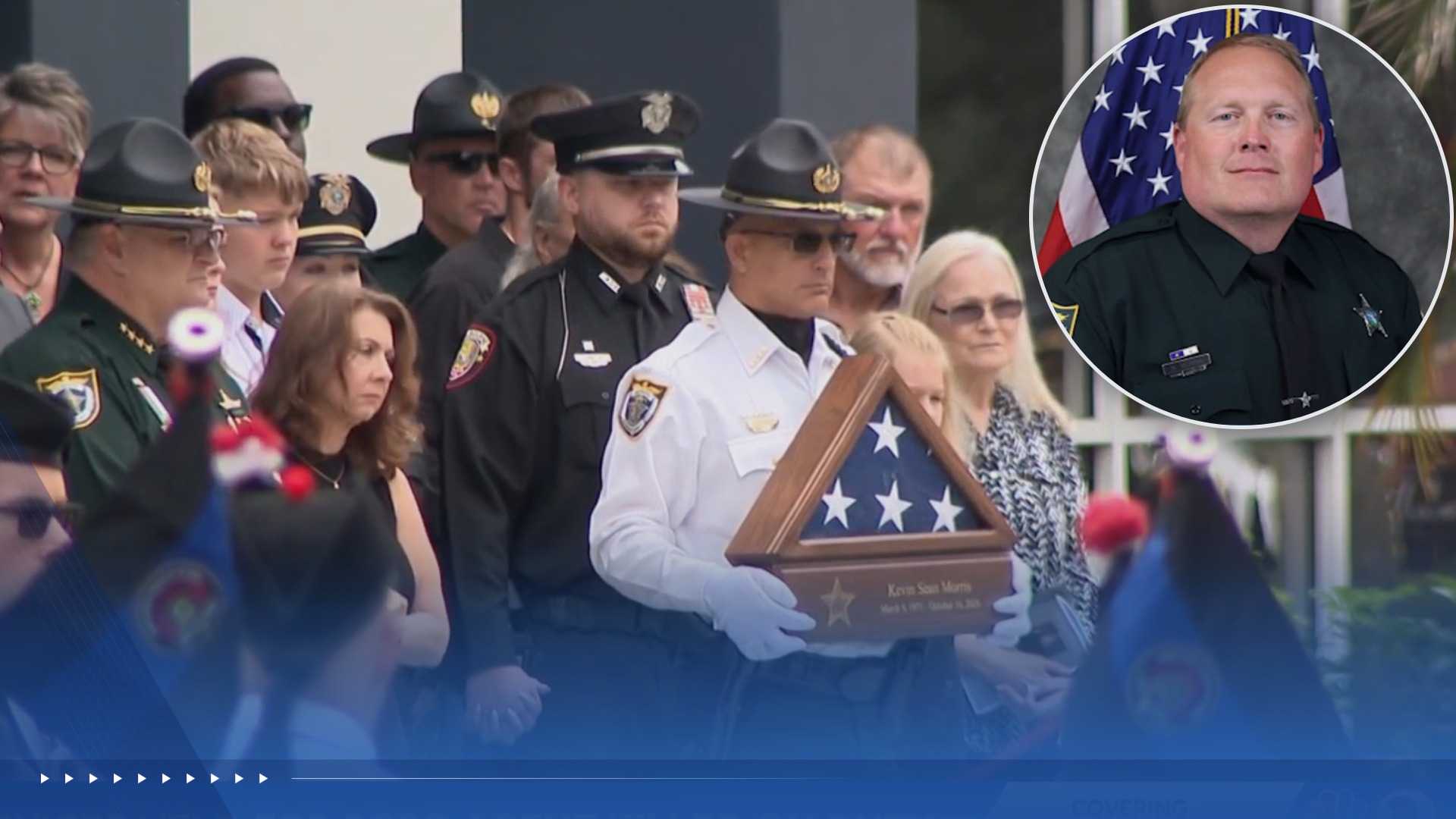Service held to honor Brevard County agent killed in wrong-way crash — WESH 2 Orlando, Apple Valley Community news