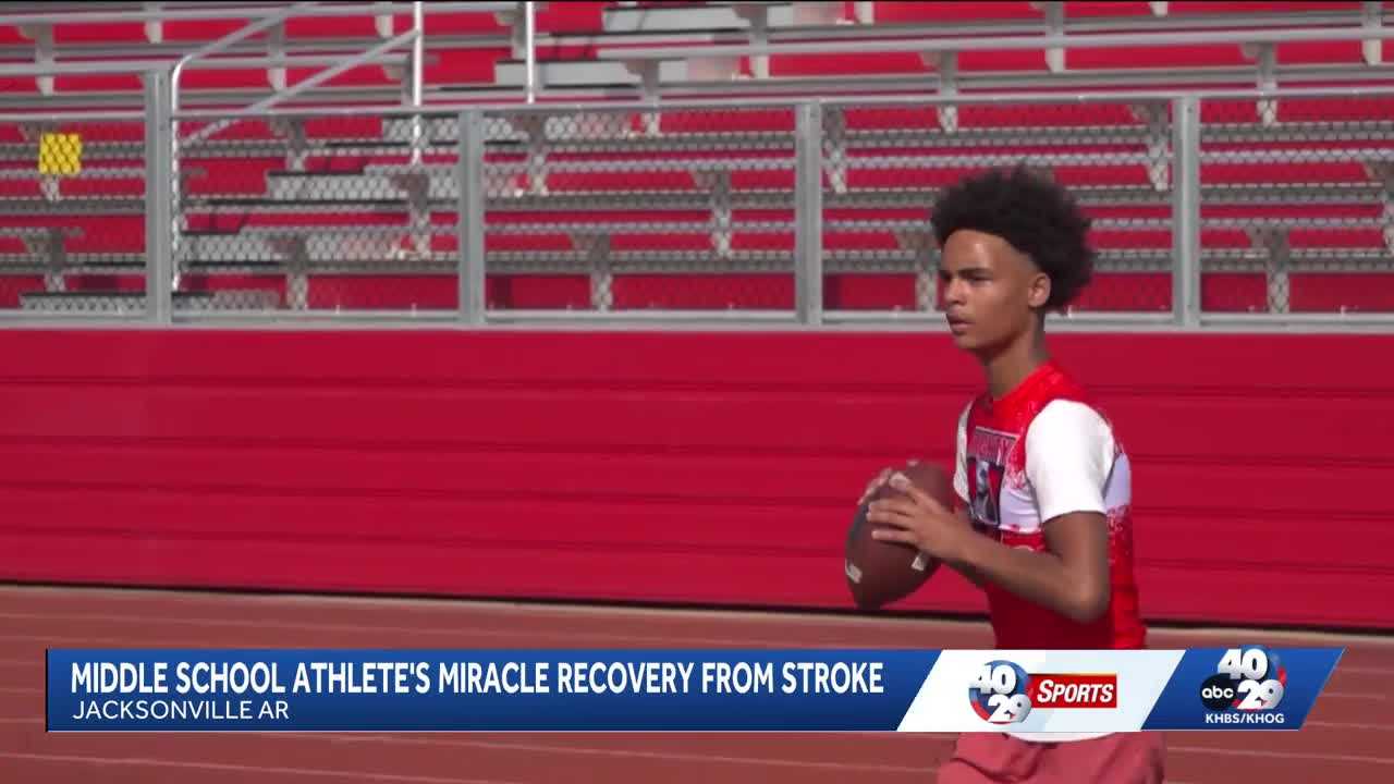 12-year-old football player recovering after spinal cord stroke — WESH 2 Orlando, Apple Valley Sports news