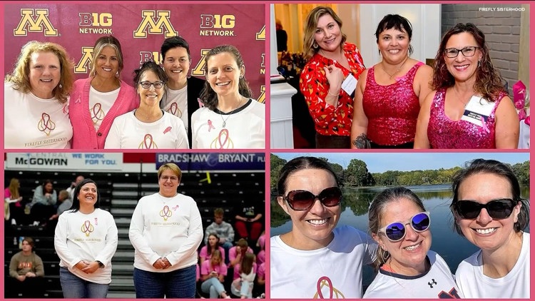 Firefly Sisterhood: Connecting breast cancer patients with mentors nationwide — KARE 11 Local, Apple Valley Community news