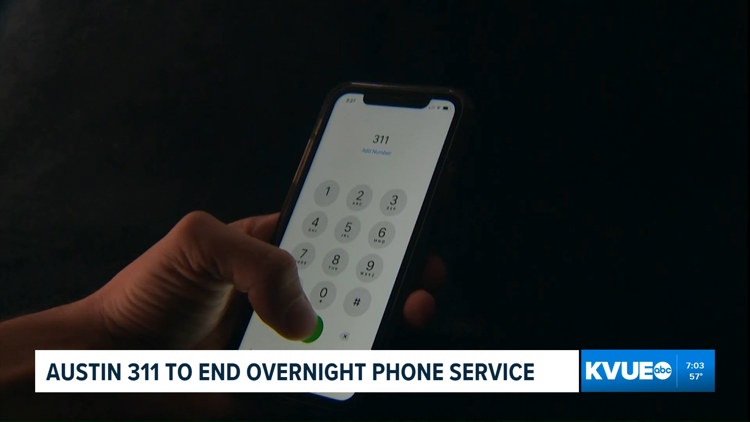 Austin 311 non-emergency call center to close overnight service starting Nov. 1 — KVUE (Austin), Apple Valley Community news