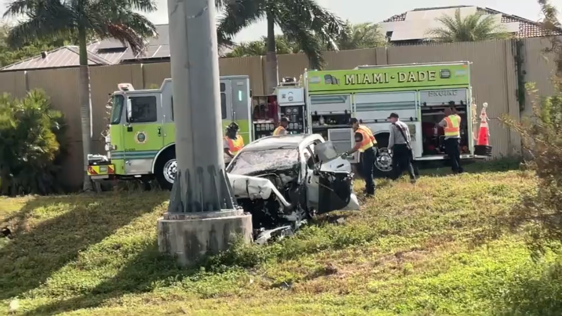1 dead in I-75 crash in Northwest Miami-Dade — WSVN 7 Miami-Dade, Apple Valley Community news